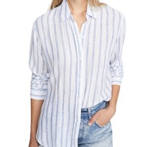 Rails Sydney Cornflower Stripe w/Lurex Size Medium BNWT BN
